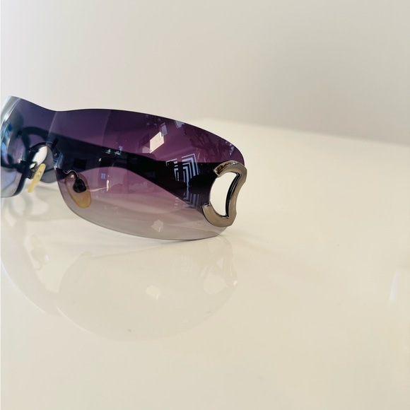 Rare 🖤 Vintage Chanel CC rimless sunglasses. - Picture 7 of 9